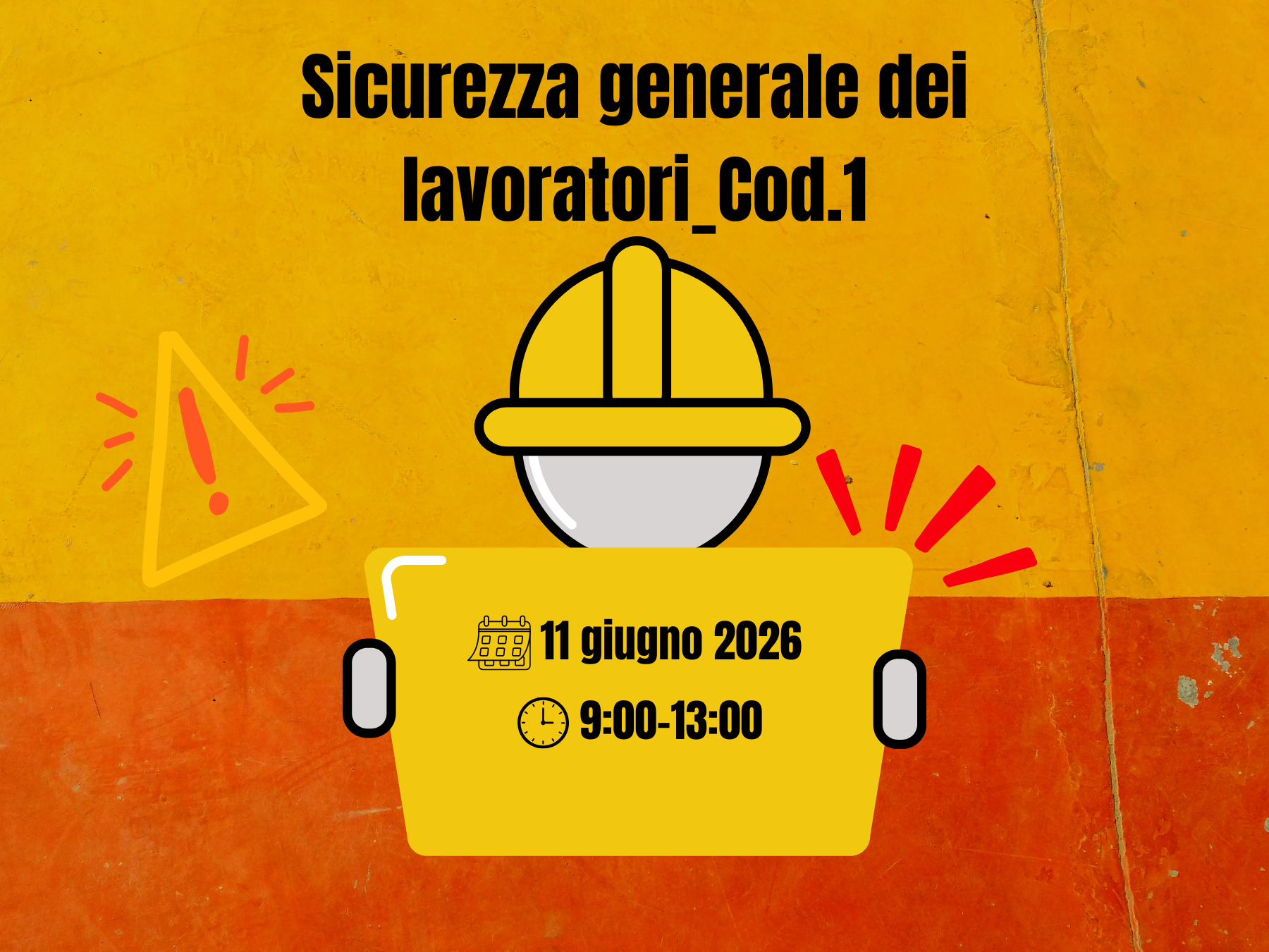 Formazione sicurezza generale dei lavoratori_Cod. 1 